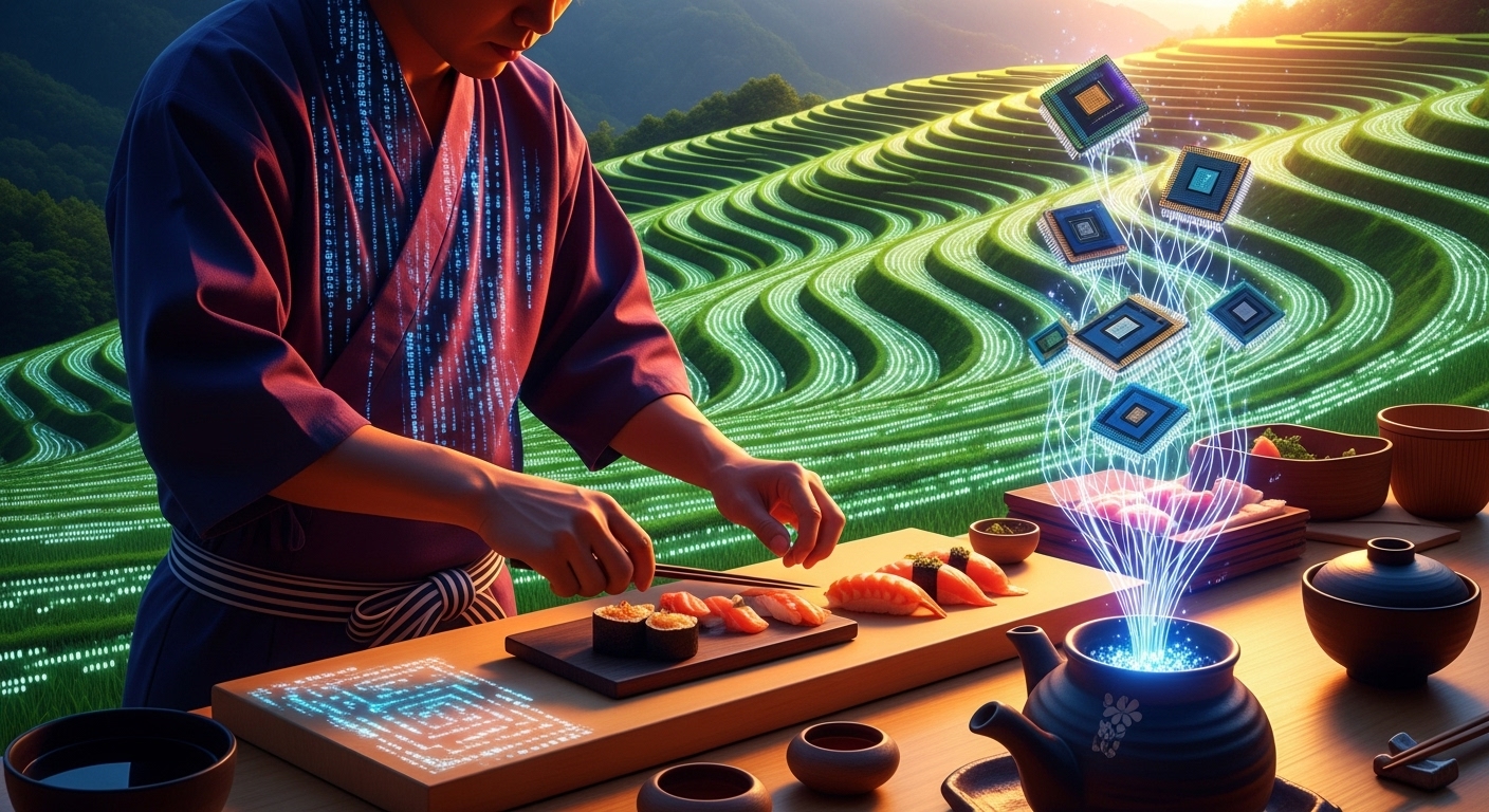 Japão: A Revolução Silenciosa da Gastronomia Tradicional Encontra a Alta Tecnologia