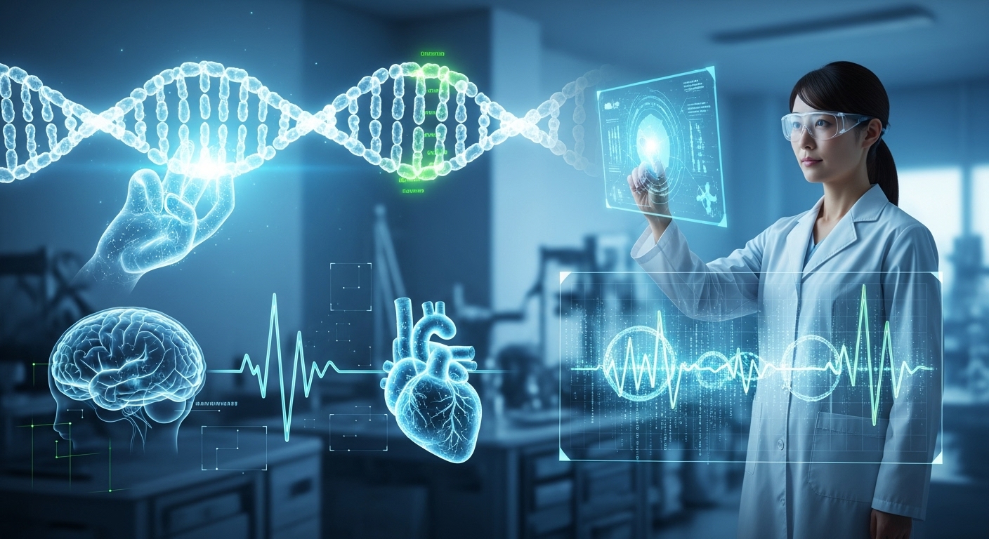 Japão Mapeia a Saúde do Futuro: A Revolução da Medicina Personalizada e Genômica